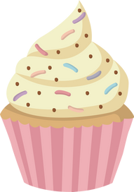 Cupcake with Sprinkles